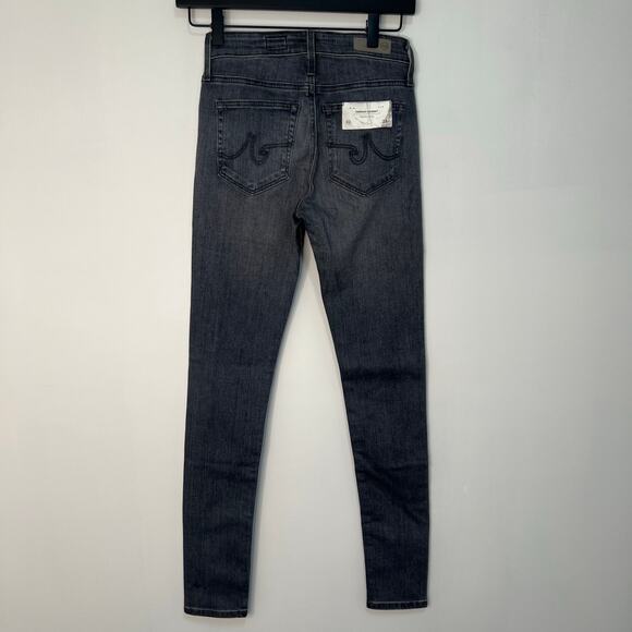 Adriano Goldschmied Farrah HR Skinny Denim Jeans Black Gray Stretch Size 23 NWT - Picture 9 of 14